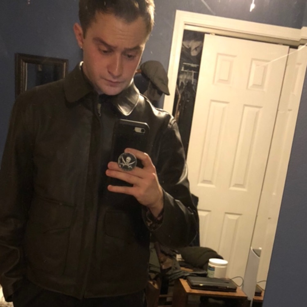 COPY - Custom Wested Indiana Jones  Leather Jacket